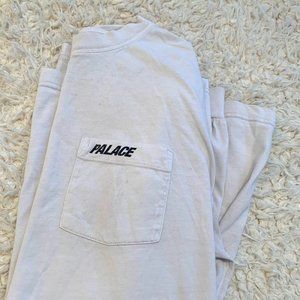 2016 Palace Skateboards White Pocket Longsleeve